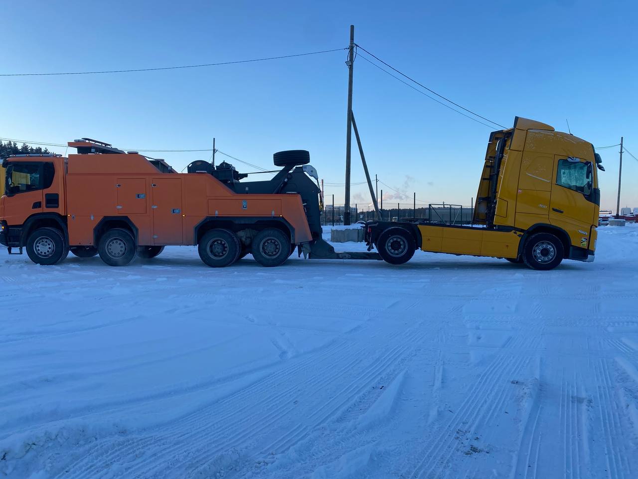 эвакуатор для тягачей в Екатеринбурге