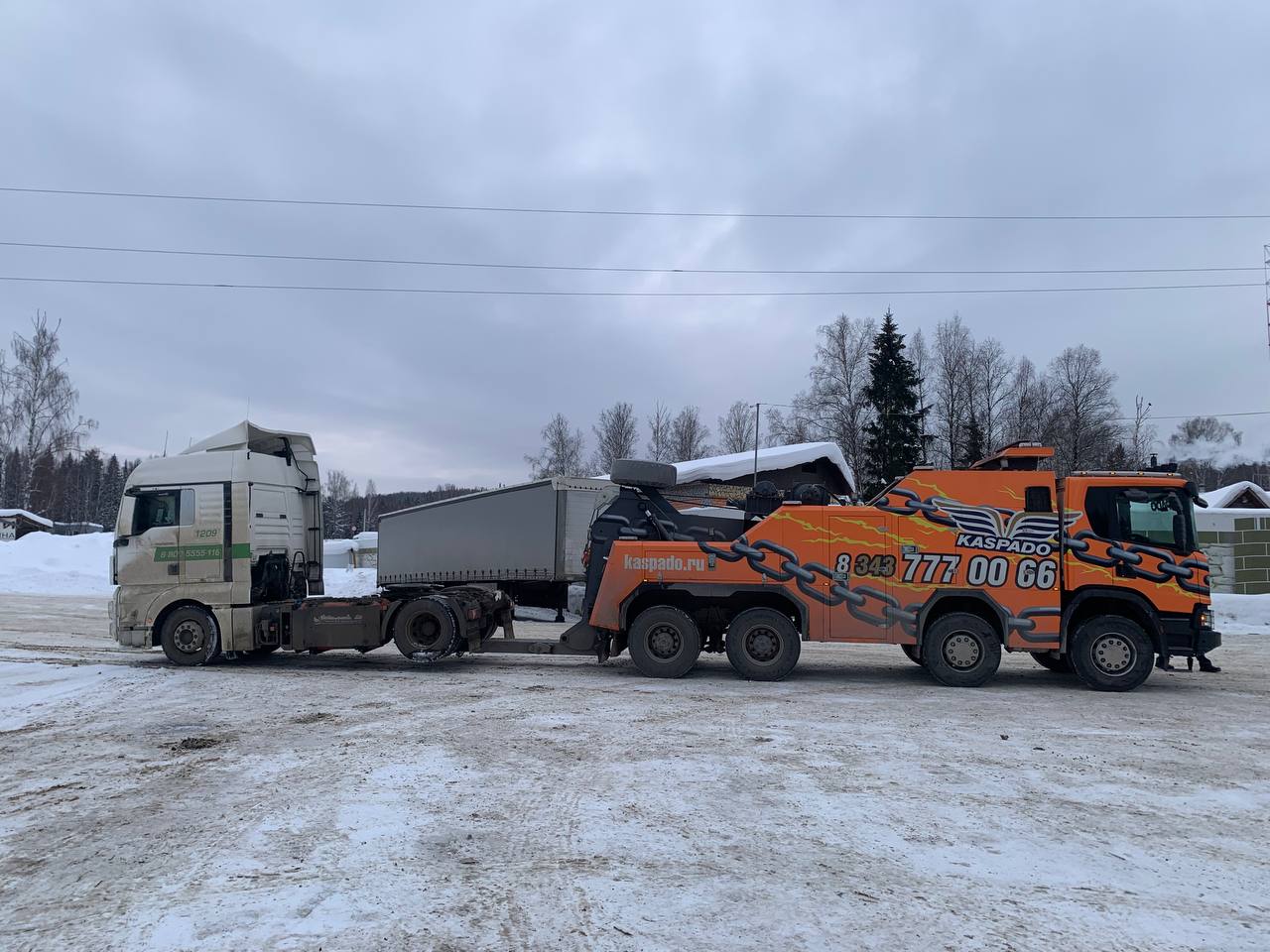 эвакуация тягача в Екатеринбурге